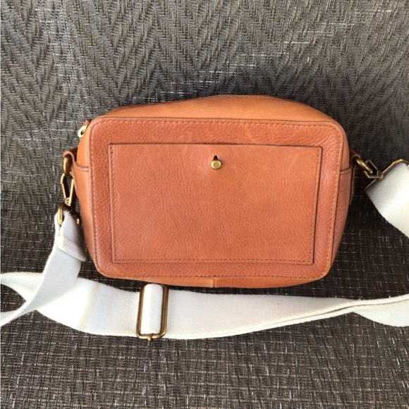 Madewell The Transport English Saddle Leather Small Camera Bag - Picture 1 of 7